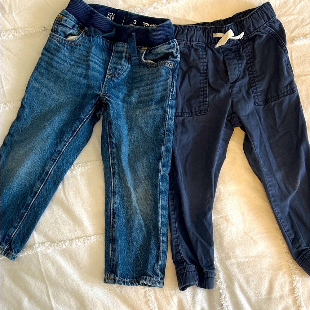 Two pairs of Baby Gap trousers
